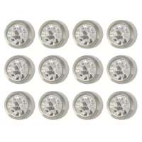 Caflon® titanium earrings (April Birthstone)