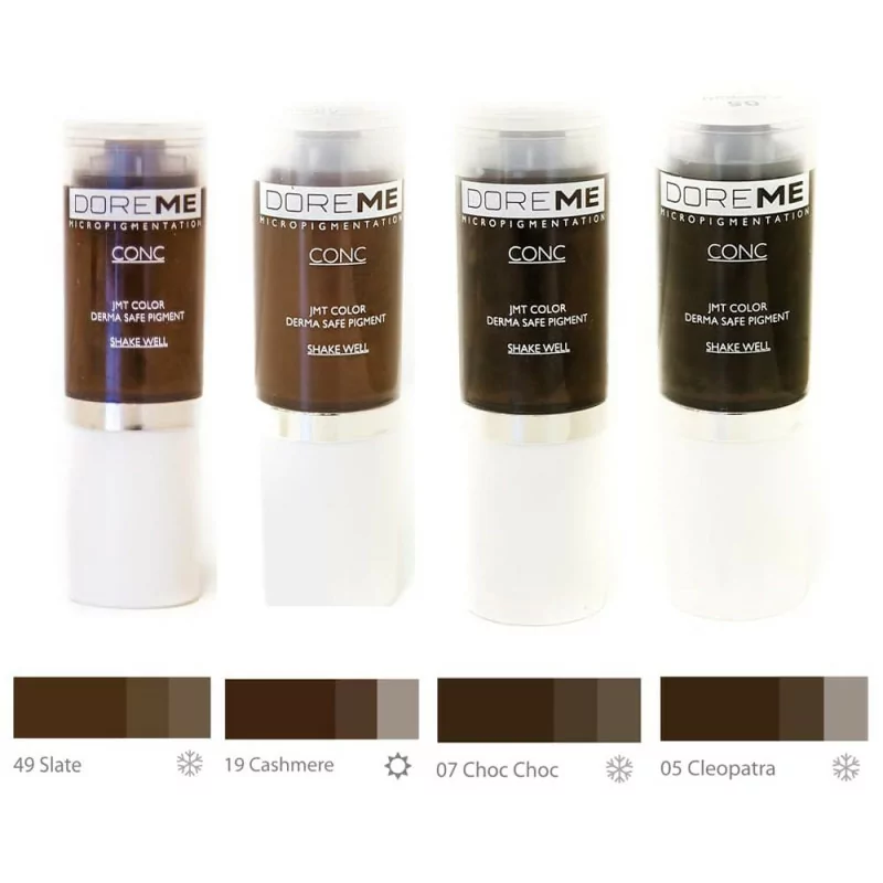 DOREME Permanent Makeup pigment (Conc colors - Microblading)