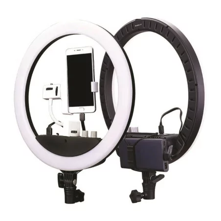 Nanlite Halo 14U LED Ring Light with Built-In Li-Ion Battery