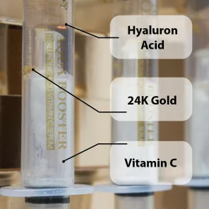 24k Gold Aqua Booster hyaluronic acid Vitamin C serum