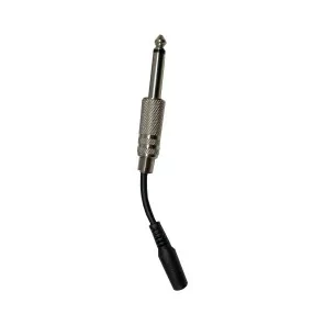 Tatoo and PMU machine adapter cable jack 3.5mm to 6.3mm