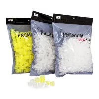 Tapones de tinta premium Amarillo/Transparente (SML) 100uds.