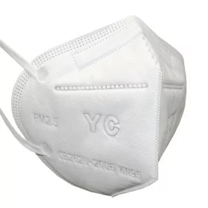 Защитная маска для лица - респиратор 4 слоя KN95 PM2,5 (1шт.)