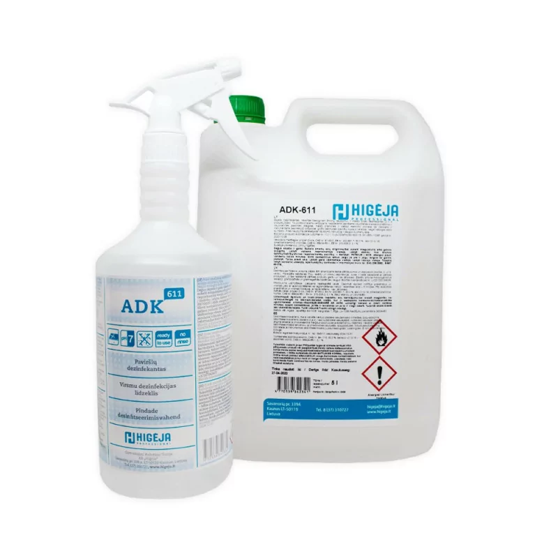 Surface and tool disinfectant ADK-611 (1l / 5l.)