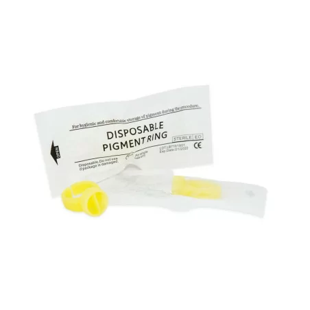 Sterile soft silicone pigment cup 12mm. (two parts) 1pcs.