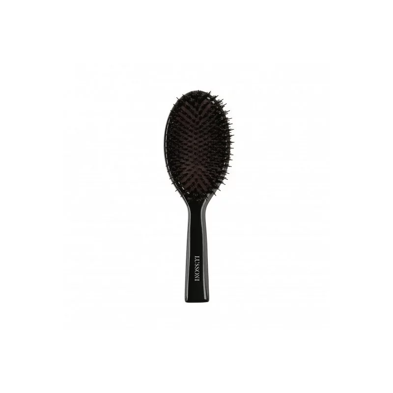 LUSSONI Wooden Oval Hairbrush