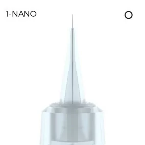 Nano (N2) (0,25mm) - Precise defined hairstrokes, precise contour of the lips.