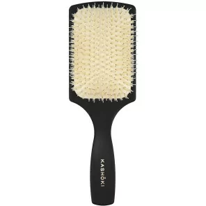 Kashoki Oval Hair Brush With White Boar Bristles