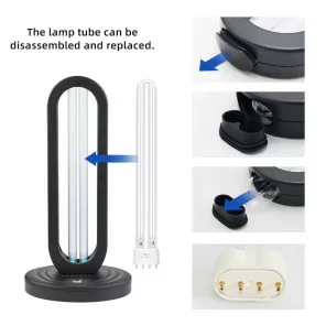 Portable UV Ozone Sterilizer Lamp
