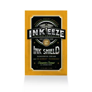 Inkeeze Ink Shield Saules aizsarglīdzeklis Tattoo SPF30 + (5ml)