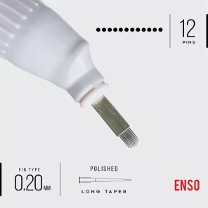 ENSO Microblades U Veidotas cietas adatas 0.20mm (1gab)
