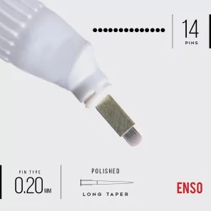 ENSO Microblades U Veidotas cietas adatas 0.20mm (1gab)