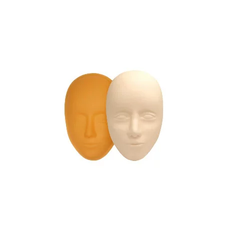 3D резиновая головная маска с открытыми глазами
