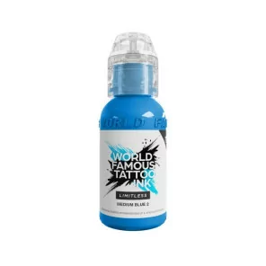World Famous Ink Limitless Line Blue Shade Pigments (30ml)