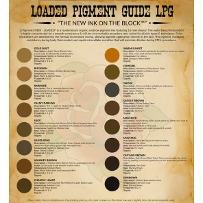 Li Pigments LOADED organic pigmenti