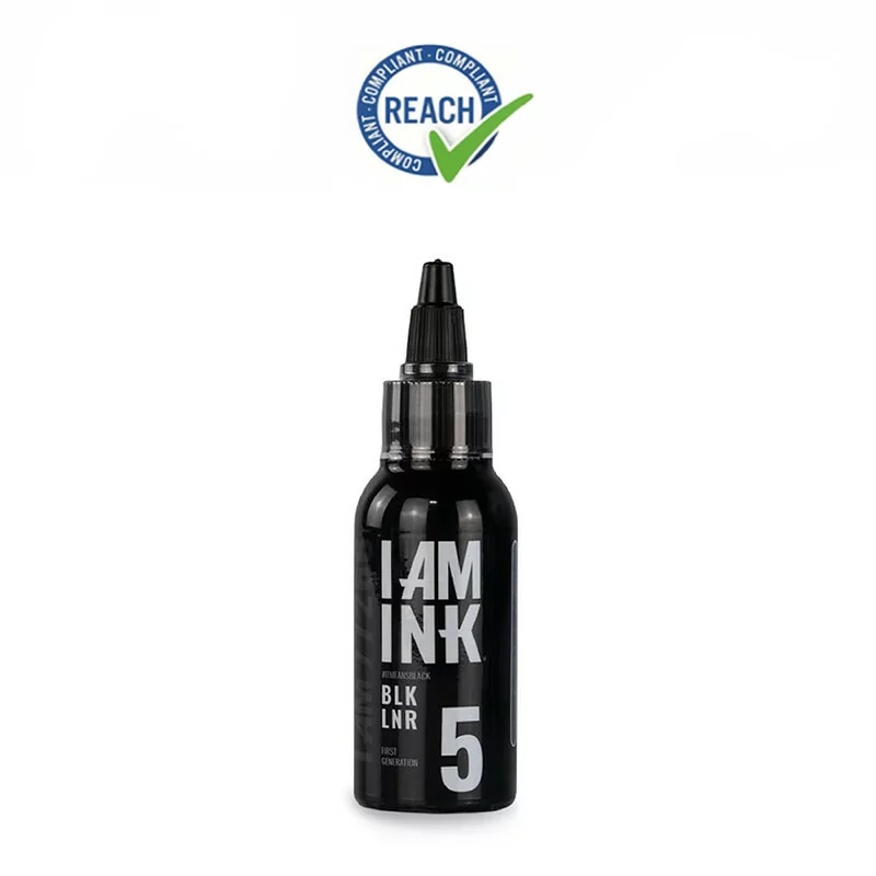 I Am Ink First Generation 5 Black Liner (50ml) REACH 2022 Approved