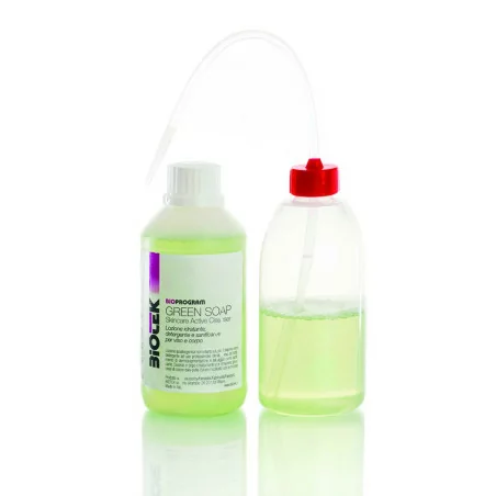 Biotek Зеленое мыло с дозатором (250мл)