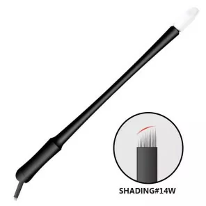 Disposable Microblading Pen with Sponge 14CH/14W/18U