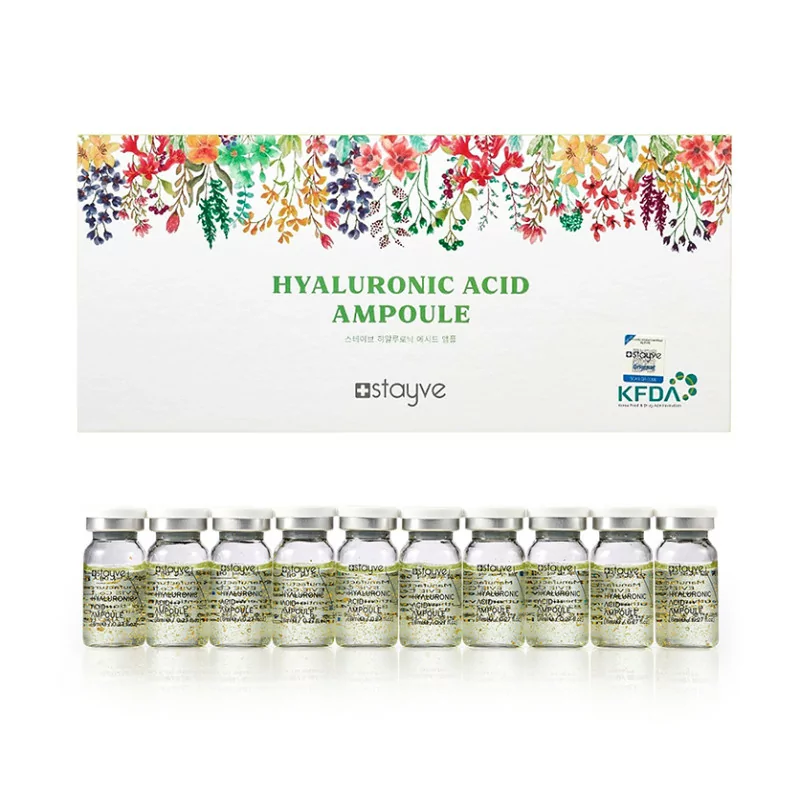 STAYVE Hyaluronic Acid Ampoule (10×8ml)