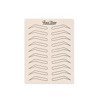 Microblading Eyebrow Practice Skin (190x140mm)