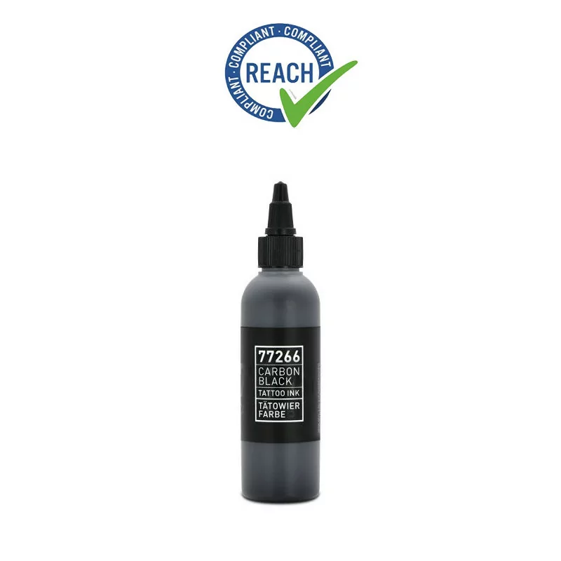 Carbon Black Tattoo Ink Filler 13 Pigment (100ml) REACH 2022 Approved