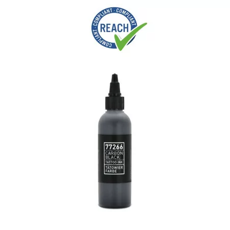 Carbon Black Tattoo Ink Filler 13 Pigment (100ml) REACH 2022 Approved