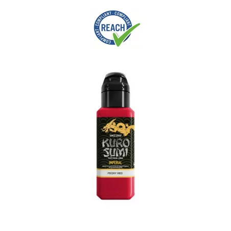 Kuro Sumi Imperial Peony Red Пигмент (22мл) REACH 2022 Approved