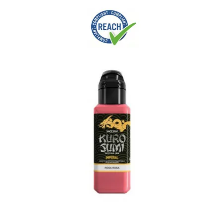 Kuro Sumi Imperial Rosa Rosa Пигмент (22мл/44мл) REACH 2022 Approved
