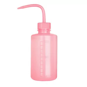 Pink Plastic Wash Bottle