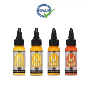 Dynamic Viking Ink Line Yellow And Orange Shades (30/120/240ml) REACH 2022 Approved