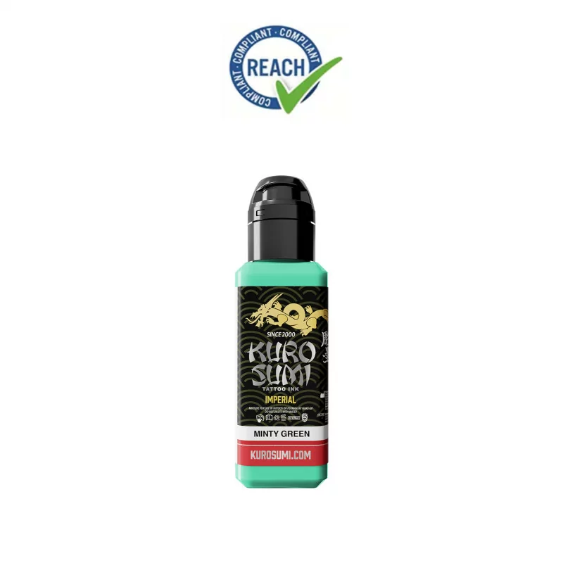 Kuro Sumi Imperial Minty Green Пигмент (22ml/44ml) REACH 2022 Approved