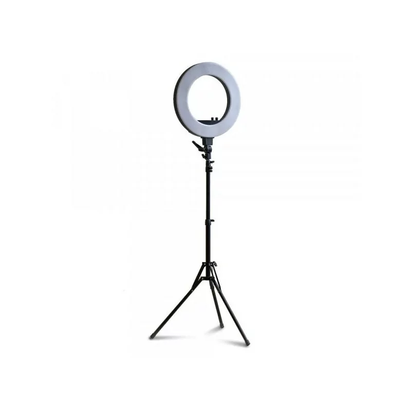 LED Ring Lamp With Tripod 18"