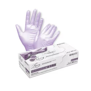 UNIGLOVES Fancy Nitrile Gloves Violet (100pcs)