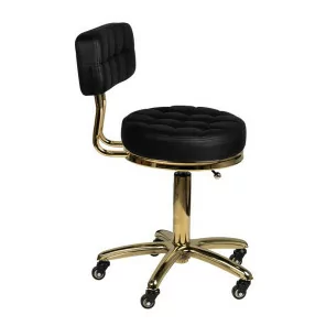 Cosmetic Stool Gold AM-961 (Black)