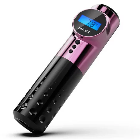 Mast Archer Wireless Tattoo Machine Pen 3.5mm stroke (Pink)