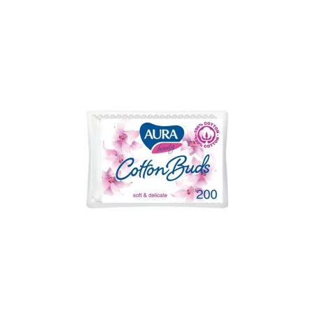 AURA Beauty Cotton Buds In Bag (100/200pcs)