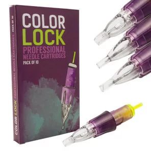 Color Lock Open Tip Tattoo And PMU Cartridges (1pcs)