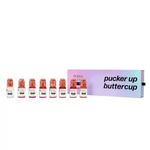 Perma Blend Pucker Up Buttercup Lip Set (8x15ml)