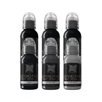 World Famous Ink Limitless Line Silvano Fiato Blackwash Pigments (30ml)