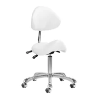 GIOVANNI Cosmetic Stool 1004 (White)