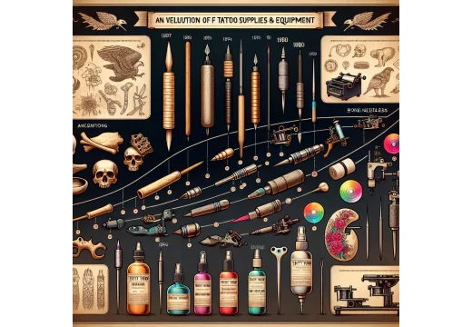 Evolution of tattoo supplies in the tattoo industry